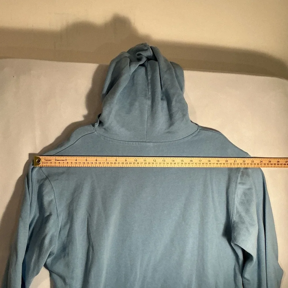 Pink Floyd Dark Side of the Moon Graphic Hoodie Blue‎ Rock Band Sweatshirt - Picture 4 of 16